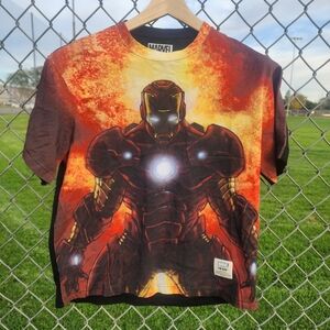 Dim MAK Marvel Iron Man Graphic T-Shirt - Red
